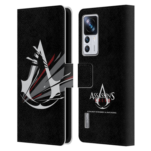 Assassin's Creed Logo Shattered Leather Book Wallet Case Cover For Xiaomi 12T Pro