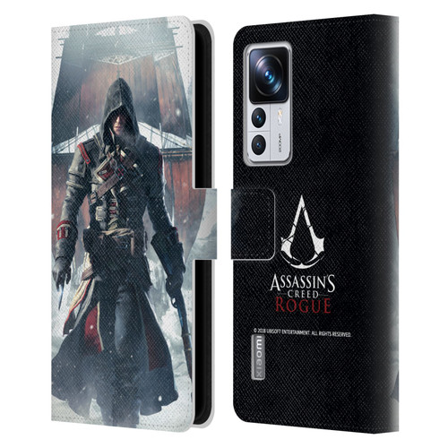 Assassin's Creed Rogue Key Art Shay Cormac Ship Leather Book Wallet Case Cover For Xiaomi 12T Pro