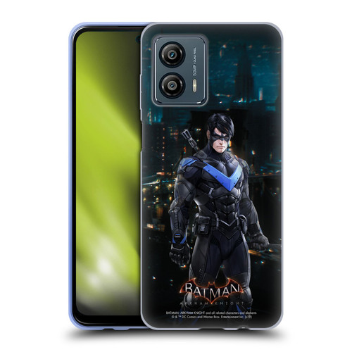 Batman Arkham Knight Characters Nightwing Soft Gel Case for Motorola Moto G53 5G