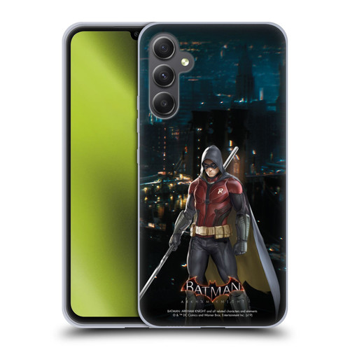 Batman Arkham Knight Characters Red Robin Soft Gel Case for Samsung Galaxy A34 5G