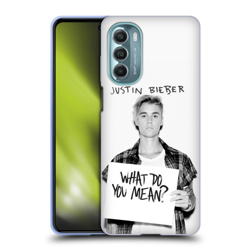Justin Bieber Purpose What Do You Mean Photo Soft Gel Case for Motorola Moto G Stylus 5G (2022)