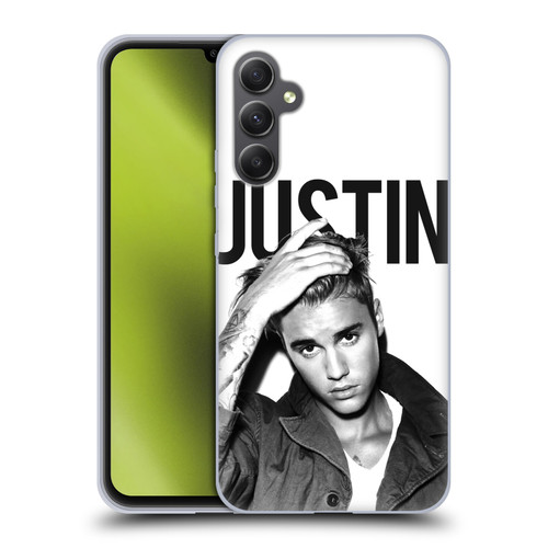 Justin Bieber Purpose Calendar Black And White Soft Gel Case for Samsung Galaxy A34 5G