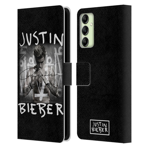 Justin Bieber Purpose Album Cover Leather Book Wallet Case Cover For Samsung Galaxy A14 5G