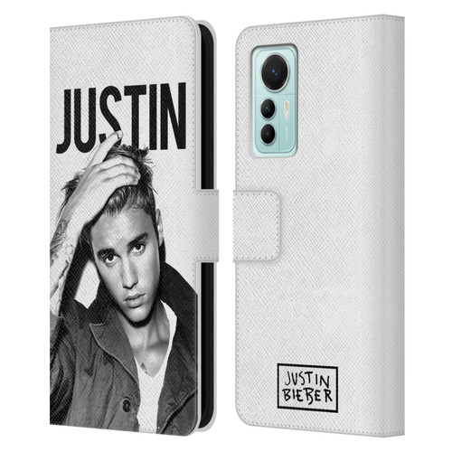 Justin Bieber Purpose Calendar Black And White Leather Book Wallet Case Cover For Xiaomi 12 Lite
