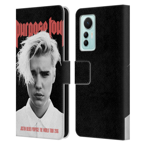 Justin Bieber Tour Merchandise Purpose Poster Leather Book Wallet Case Cover For Xiaomi 12 Lite