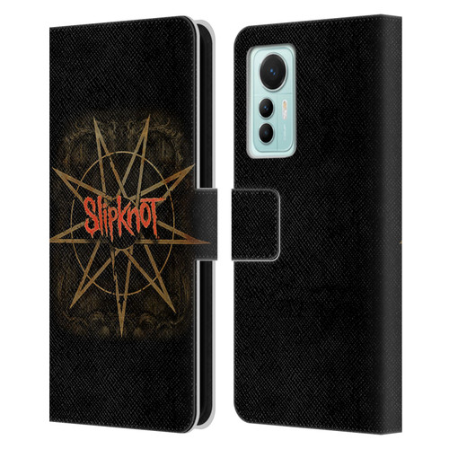 Slipknot Key Art Crest Leather Book Wallet Case Cover For Xiaomi 12 Lite