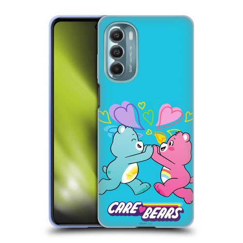 Care Bears Characters Funshine, Cheer And Grumpy Group 2 Soft Gel Case for Motorola Moto G Stylus 5G (2022)