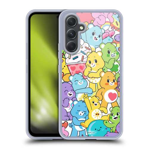 Care Bears Sweet And Savory Character Pattern Soft Gel Case for Samsung Galaxy A54 5G