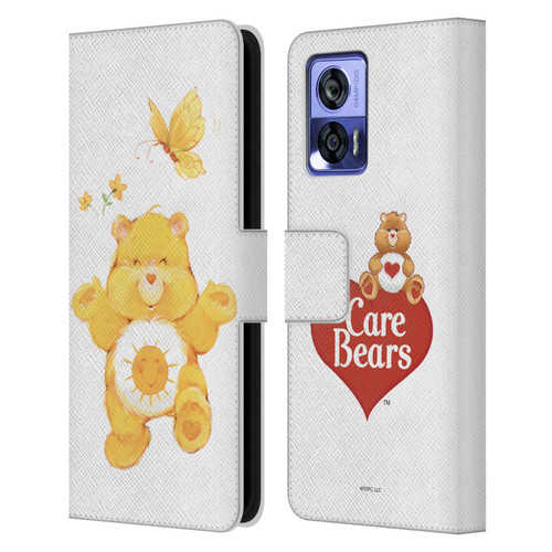 Care Bears Classic Funshine Leather Book Wallet Case Cover For Motorola Edge 30 Neo 5G