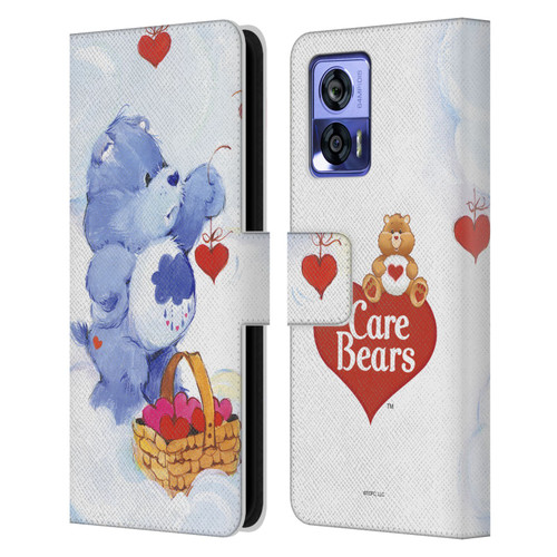 Care Bears Classic Grumpy Leather Book Wallet Case Cover For Motorola Edge 30 Neo 5G