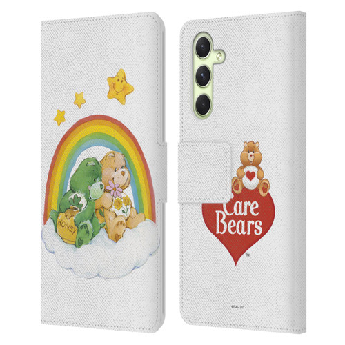 Care Bears Classic Rainbow 2 Leather Book Wallet Case Cover For Samsung Galaxy A54 5G