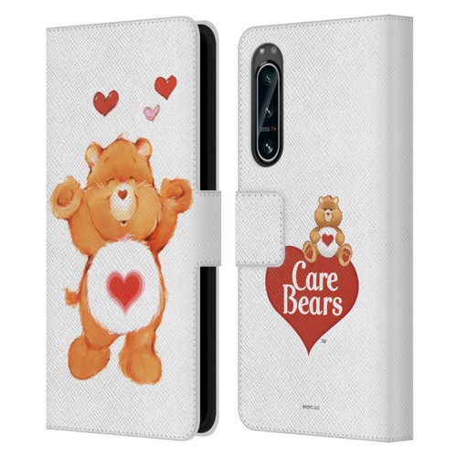 Care Bears Classic Tenderheart Leather Book Wallet Case Cover For Sony Xperia 5 IV