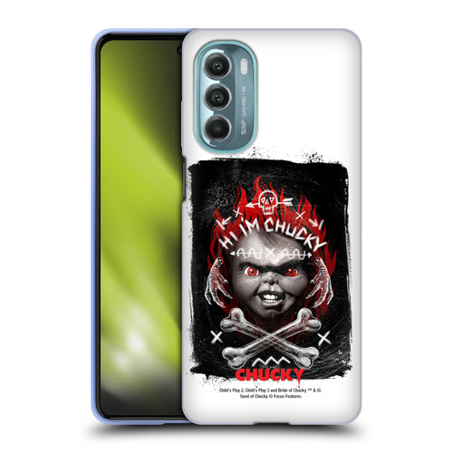 Child's Play Key Art Hi I'm Chucky Grunge Soft Gel Case for Motorola Moto G Stylus 5G (2022)