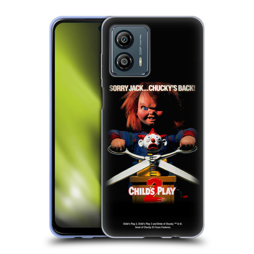 Child's Play II Key Art Poster Soft Gel Case for Motorola Moto G53 5G