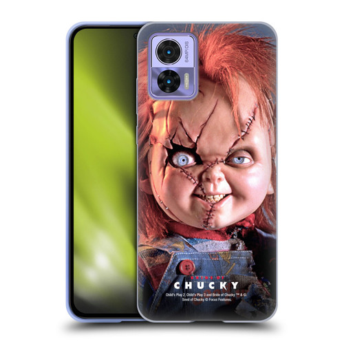Bride of Chucky Key Art Doll Soft Gel Case for Motorola Edge 30 Neo 5G
