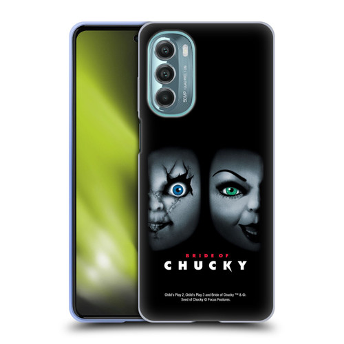 Bride of Chucky Key Art Poster Soft Gel Case for Motorola Moto G Stylus 5G (2022)