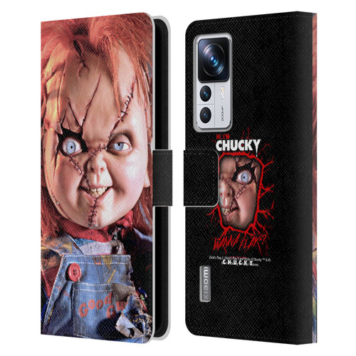 Bride of Chucky Key Art Doll Leather Book Wallet Case Cover For Xiaomi 12T Pro