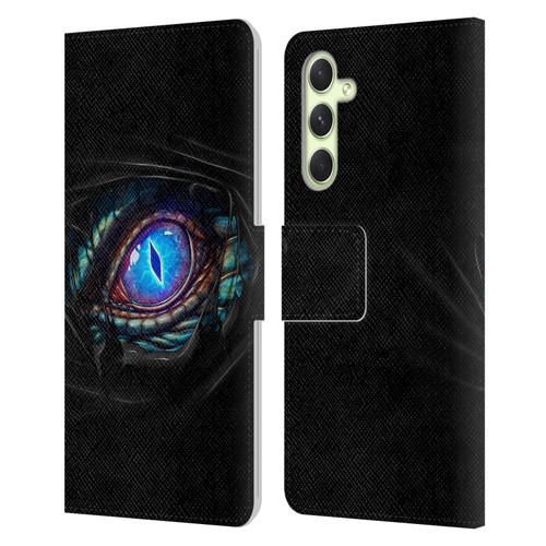 Christos Karapanos Mythical Dragon's Eye Leather Book Wallet Case Cover For Samsung Galaxy A54 5G