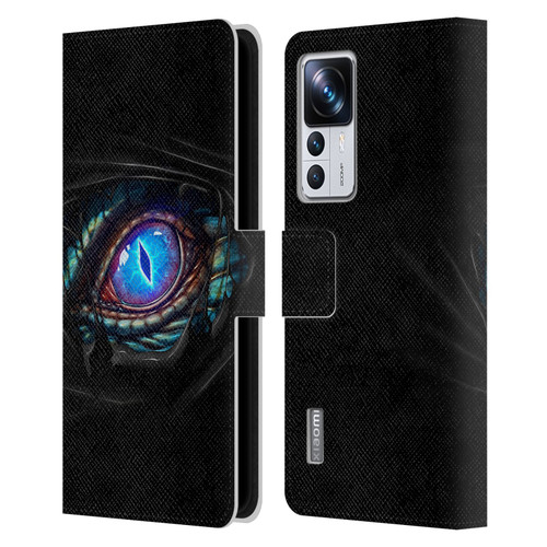 Christos Karapanos Mythical Dragon's Eye Leather Book Wallet Case Cover For Xiaomi 12T Pro