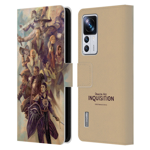 EA Bioware Dragon Age Inquisition Graphics Companions And Advisors Leather Book Wallet Case Cover For Xiaomi 12T Pro