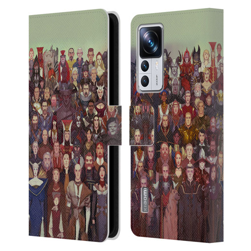 EA Bioware Dragon Age Inquisition Graphics Cast Of Thousands Leather Book Wallet Case Cover For Xiaomi 12T Pro