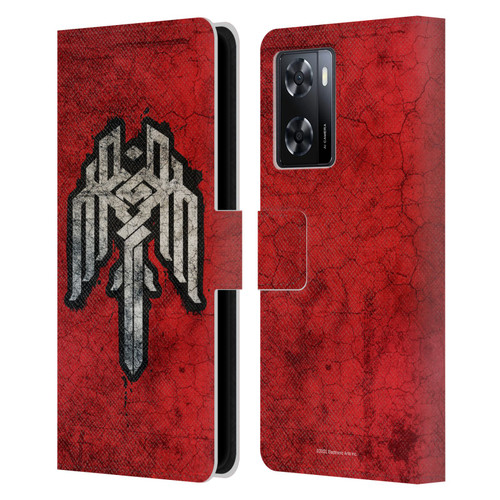 EA Bioware Dragon Age Heraldry Kirkwall Symbol Leather Book Wallet Case Cover For OPPO A57s