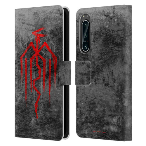 EA Bioware Dragon Age Heraldry City Of Chains Symbol Leather Book Wallet Case Cover For Sony Xperia 5 IV