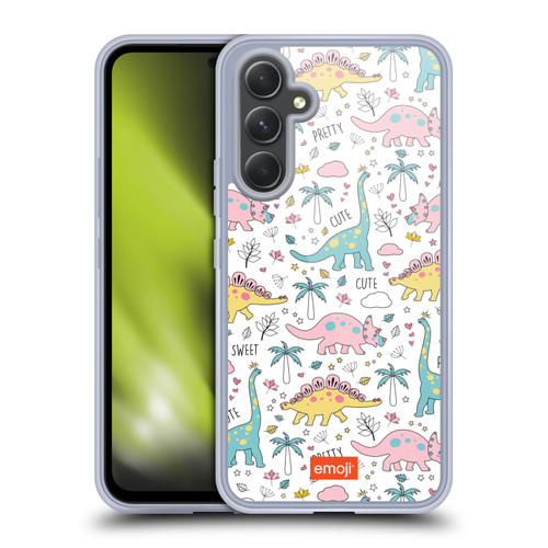 emoji® Cutesy Dinosaurs Soft Gel Case for Samsung Galaxy A54 5G