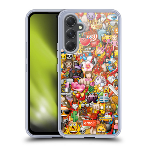 emoji® Trendy Full Pattern Soft Gel Case for Samsung Galaxy A54 5G