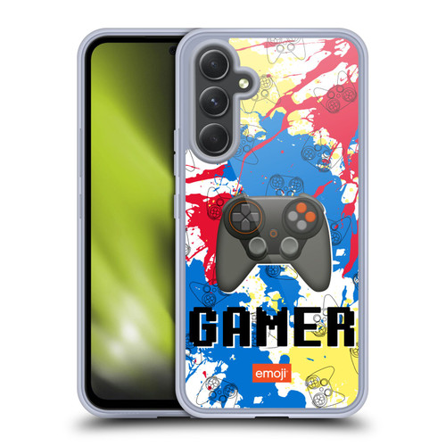 emoji® Trendy Gamer Soft Gel Case for Samsung Galaxy A54 5G