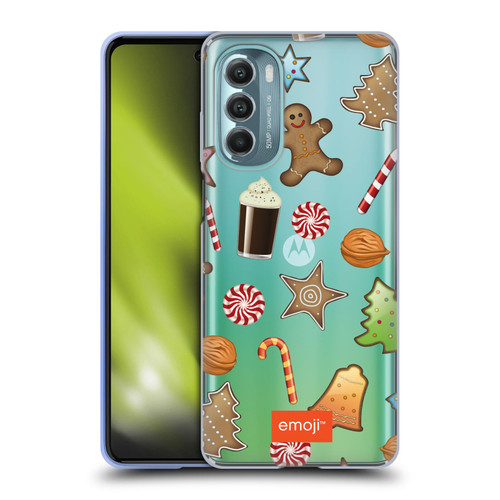 emoji® Winter Wonderland Christmas Cookies Soft Gel Case for Motorola Moto G Stylus 5G (2022)