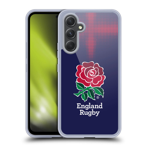 England Rugby Union 2016/17 The Rose Alternate Kit Soft Gel Case for Samsung Galaxy A54 5G