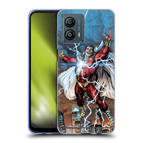 Justice League DC Comics Shazam Comic Book Art Issue #1 Variant 2019 Soft Gel Case for Motorola Moto G53 5G