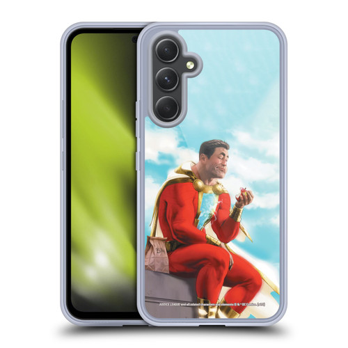 Justice League DC Comics Shazam Comic Book Art Issue #9 Variant 2019 Soft Gel Case for Samsung Galaxy A54 5G