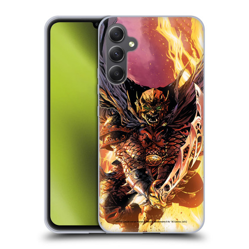 Justice League DC Comics Dark Comic Art Etrigan Demon Knights Soft Gel Case for Samsung Galaxy A34 5G