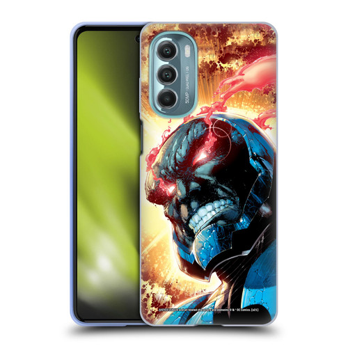 Justice League DC Comics Darkseid Comic Art New 52 #6 Cover Soft Gel Case for Motorola Moto G Stylus 5G (2022)
