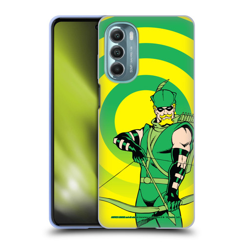 Justice League DC Comics Green Arrow Comic Art Classic Soft Gel Case for Motorola Moto G Stylus 5G (2022)
