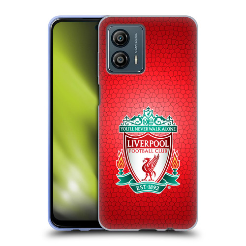 Liverpool Football Club Crest 2 Red Pixel 1 Soft Gel Case for Motorola Moto G53 5G