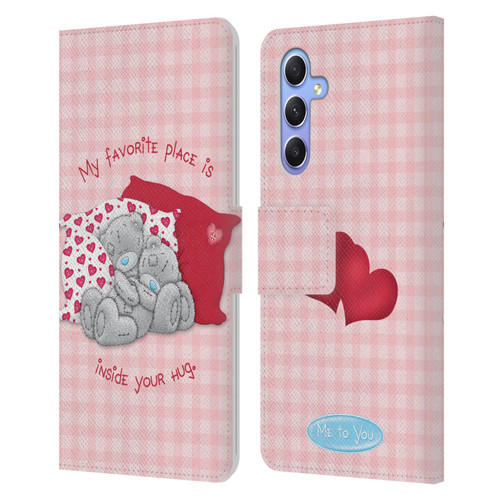 Me To You Classic Tatty Teddy Hug Leather Book Wallet Case Cover For Samsung Galaxy A34 5G