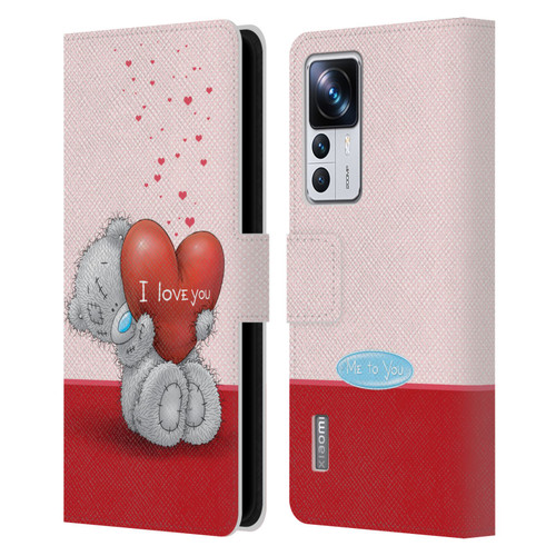 Me To You Classic Tatty Teddy I Love You Leather Book Wallet Case Cover For Xiaomi 12T Pro