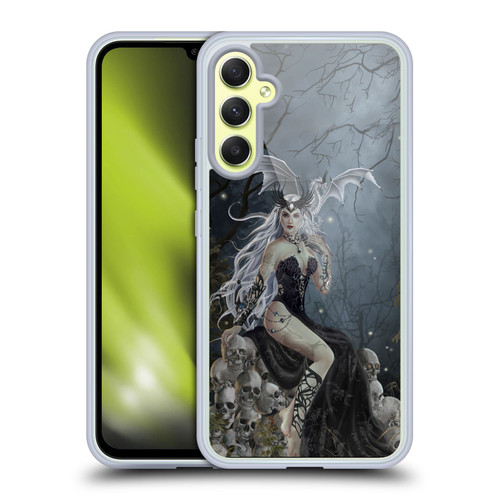 Nene Thomas Gothic Mad Queen Of Skulls Dragon Soft Gel Case for Samsung Galaxy A34 5G
