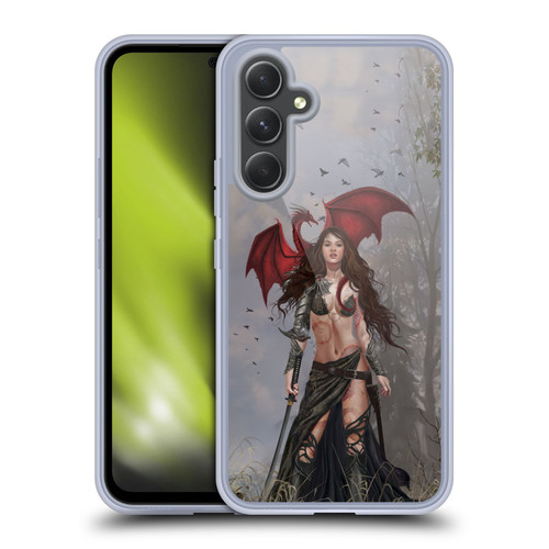 Nene Thomas Gothic Dragon Witch Warrior Sword Soft Gel Case for Samsung Galaxy A54 5G