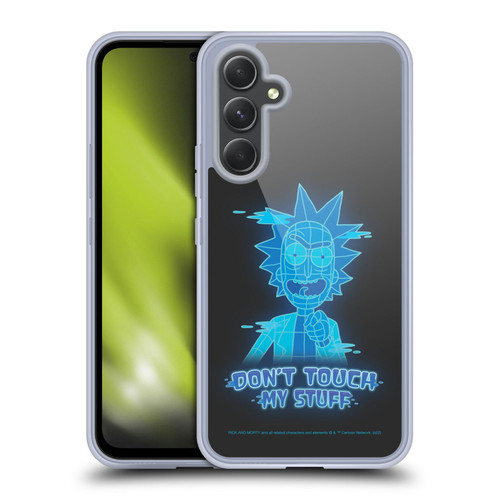 Rick And Morty Season 5 Graphics Don't Touch My Stuff Soft Gel Case for Samsung Galaxy A54 5G