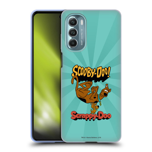 Scooby-Doo 50th Anniversary Scooby And Scrappy Soft Gel Case for Motorola Moto G Stylus 5G (2022)