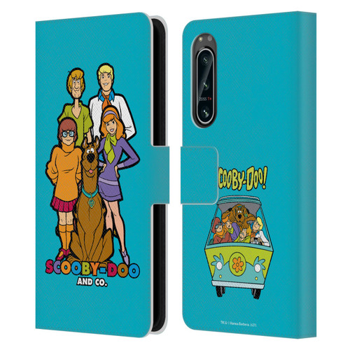 Scooby-Doo Mystery Inc. Scooby-Doo And Co. Leather Book Wallet Case Cover For Sony Xperia 5 IV