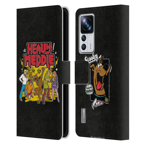 Scooby-Doo Mystery Inc. Heavy Meddle Leather Book Wallet Case Cover For Xiaomi 12T Pro