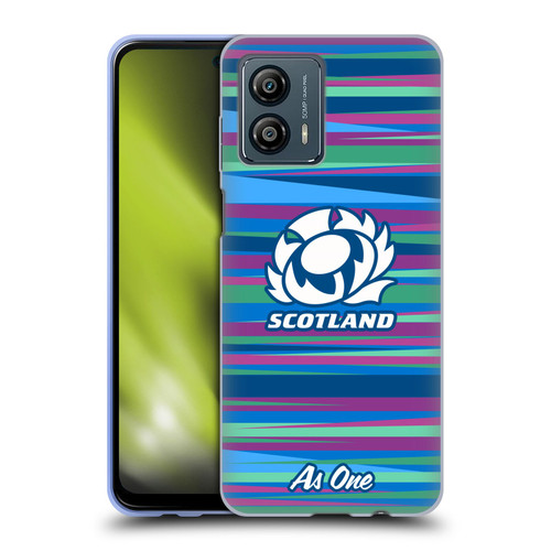 Scotland Rugby Graphics Training Pattern Soft Gel Case for Motorola Moto G53 5G