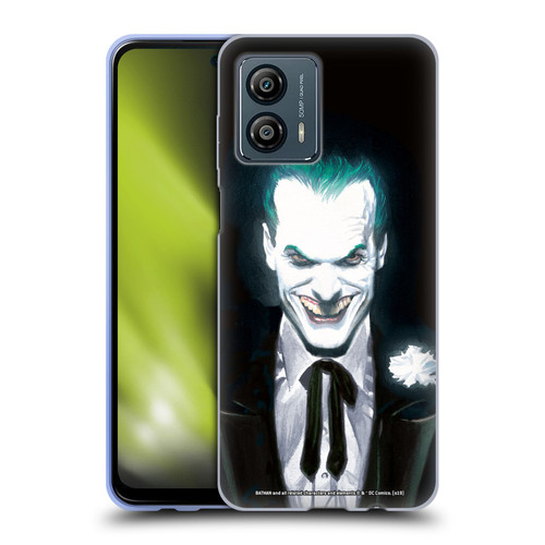 The Joker DC Comics Character Art The Greatest Stories Ever Told Soft Gel Case for Motorola Moto G53 5G