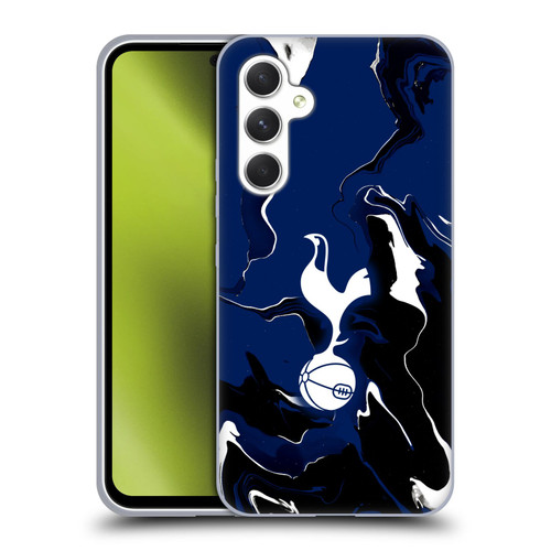 Tottenham Hotspur F.C. Badge Marble Soft Gel Case for Samsung Galaxy A54 5G