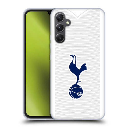 Tottenham Hotspur F.C. 2021/22 Badge Kit Home Soft Gel Case for Samsung Galaxy A34 5G